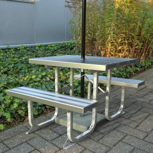 Standard Aluminium picnic Table 1000mm