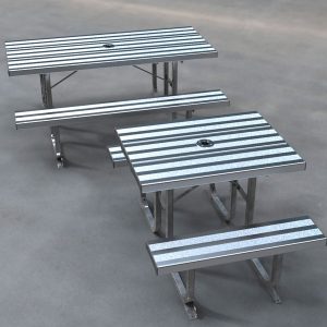 Standard Aluminium picnic Table