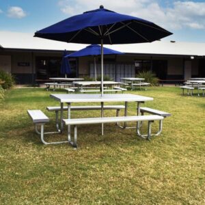 Large Aluminium Picnic Setting