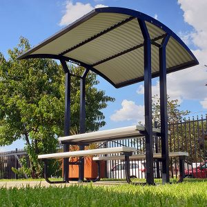 Sheltered Picnic Setting