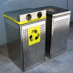 Garbage Bin Enclosures, Stainless steel