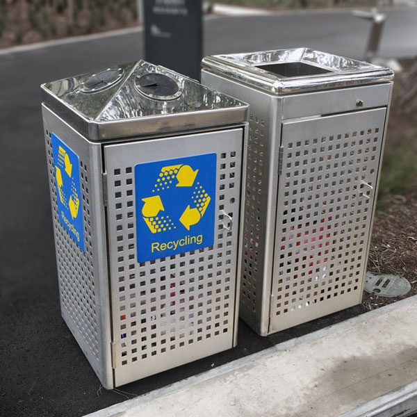 City of Melbourne bin surrounds