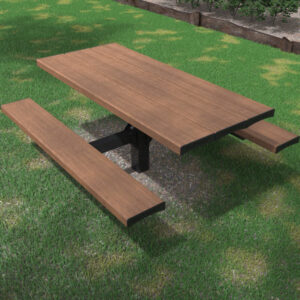 Pedestal Picnic Table