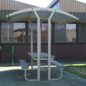 Eat n Shade, shaded picnic table