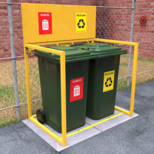 Wheelie Bin Corral