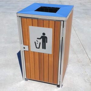 Timber-Sided Wheelie Bin Enclosure