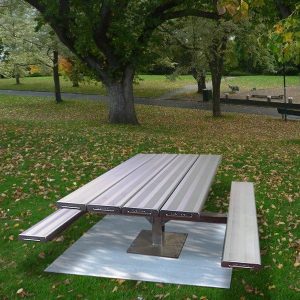 Heavy Duty Picnic Table Aluminium