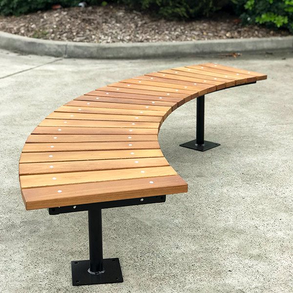 Curved Bench