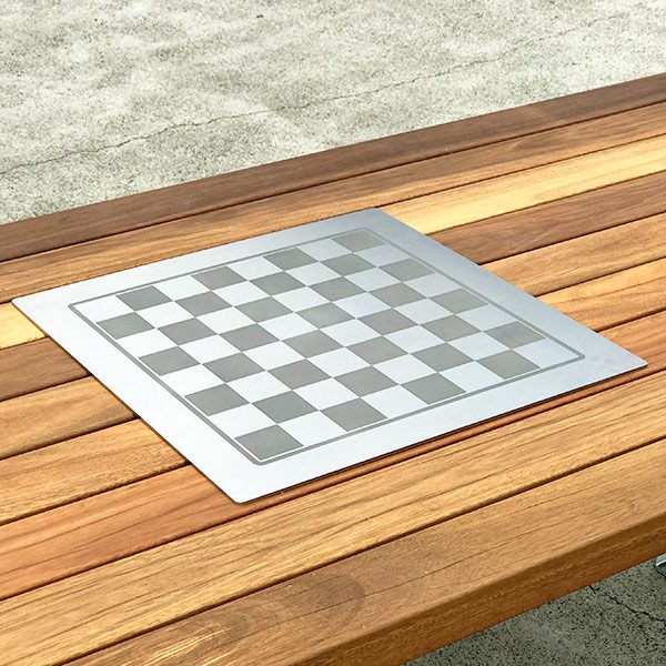 Chess board insert