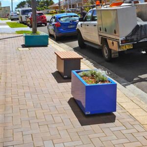 Modular Planter and Bench combo