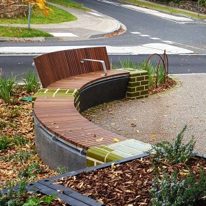 Wandin Curved Seat