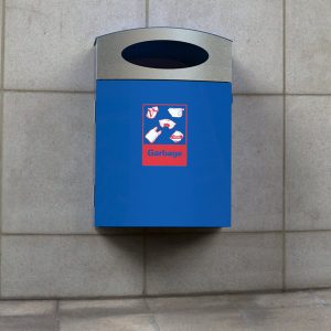 Wall Mounted Bin with liner