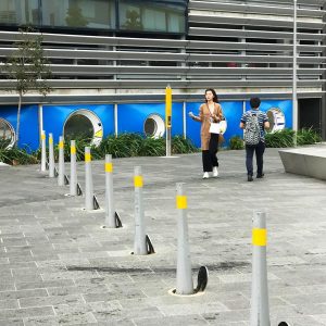 Monash Uni Bollards