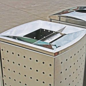 Perth Stainless Steel Bin Surround