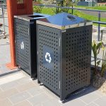 Mentone Station Bin Surrounds