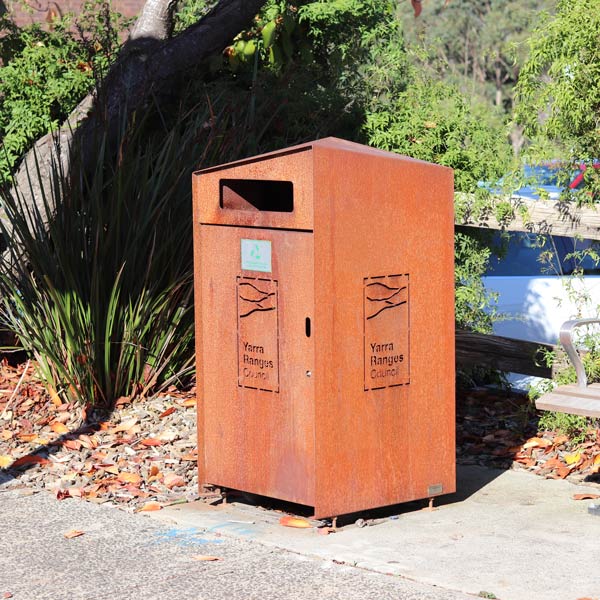 Bin Surround Fully welded weathering steel construction