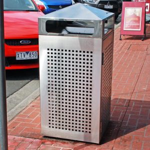 All Stainless Construction Bin Enclosure