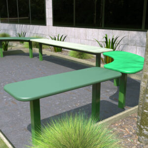 Modular Recycled Bench Seats