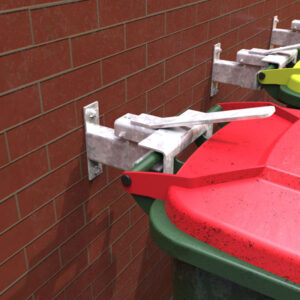 Wheelie Bin Wall Mounts