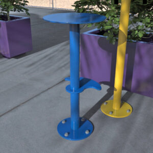 All Steel Basic Bar Stool