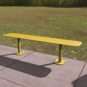 All Steel Basic Rectangle Bench