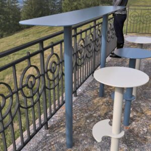 All Steel Basic Bar Table