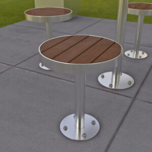 Heavy Duty Public Stool