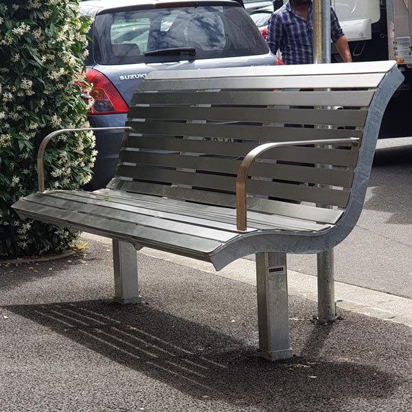 City of Boroondara Stainless Steel Seat