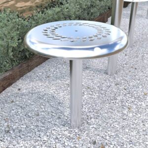 Inground Outdoor Stool