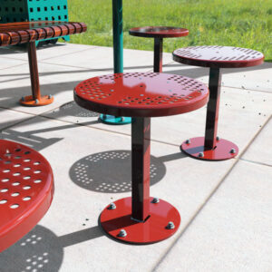 Steel Outdoor Stools