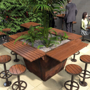 Tapered Planter Bar