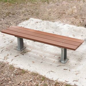 Heavy-Duty Bolt Down Park Bench